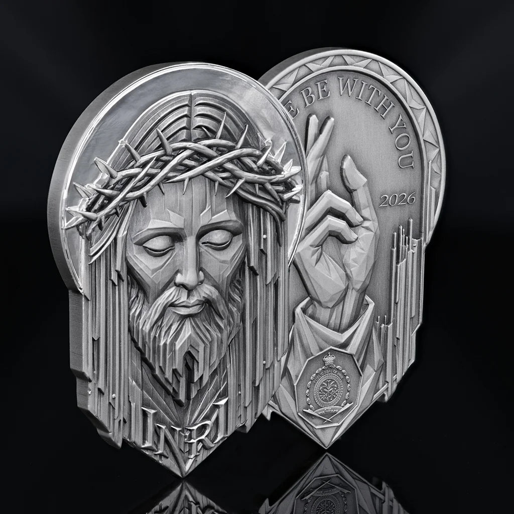 2026 Niue Holy Beyond Time - Christ 2 oz Silver Coin