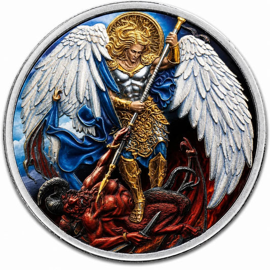 2026 Niue Archangel Michael Divine Judgement Edition 1 oz Silver Coin