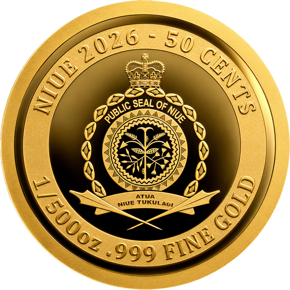 Factory Special! 2026 Niue Grizzly Bear 1/500 oz Gold Coin