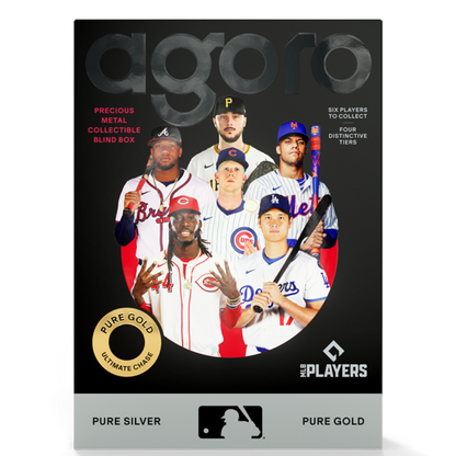In Stock! 2026 Agoro Niue MLB National League Blind Box 1/2 oz Silver Coin
