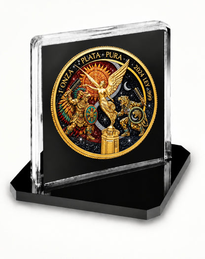 2024 Mexico Libertad Guardians of the Angel Edition 1 oz Silver Coin