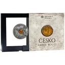 2026 Niue Amber Route Czechia 17.5g Silver Coin