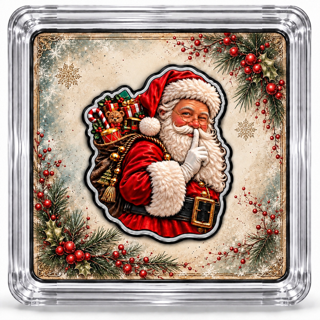 Santa's Secret 3g Silver Medal