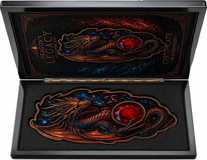 Dragon's Legacy Shaped 1 Kilo Copper Medal (07/16)