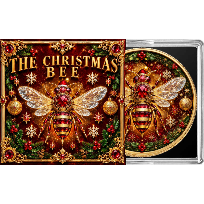 2026 U.S. Eagle The Christmas Bee Edition 1 oz Silver Coin
