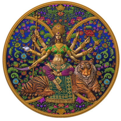 2026 Cameroon Durga Holi Special Edition - Festival of Colors 1 oz Silver Coin