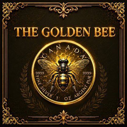 2026 Canada Maple Leaf The Golden Bee Edition 1 oz Silver Coin