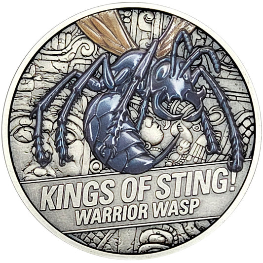 2026 Niue Kings of Sting - Warrior Wasp 1 oz Silver Coin (07/24)