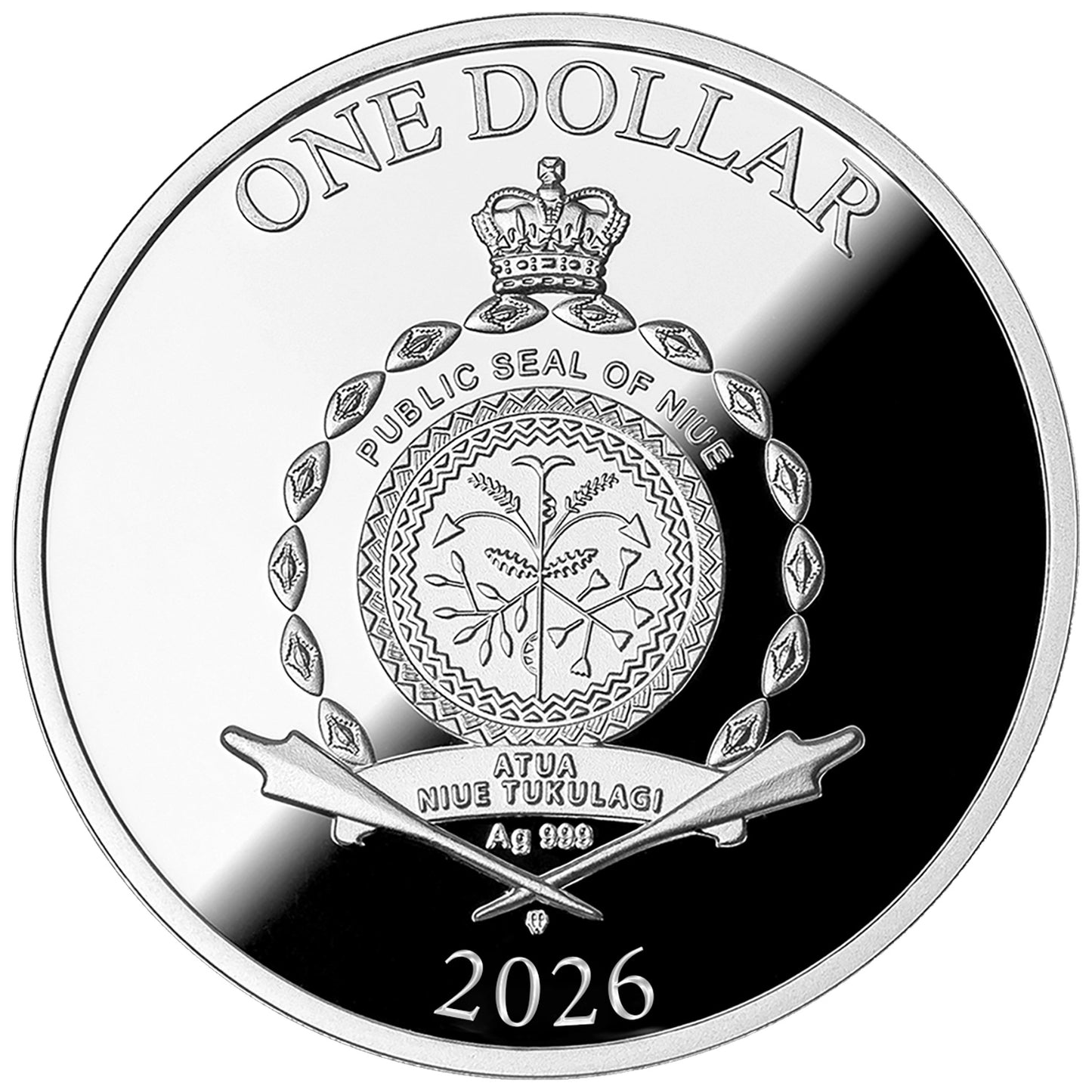 2026 Niue Aureas Libertas 17.5g Silver Coin