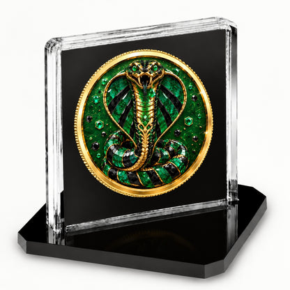 2026 Canada Maple Leaf Emerald Venom Edition 1 oz Silver Coin