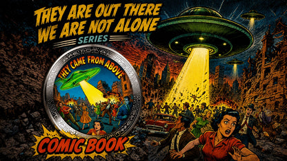 2026 Cameroon Alien Comic Book 1 oz Silver Coin (07/03)