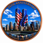 NEVER FORGET 25th ANNIVERSARY TRIBUTE 5 oz Copper (7/20)