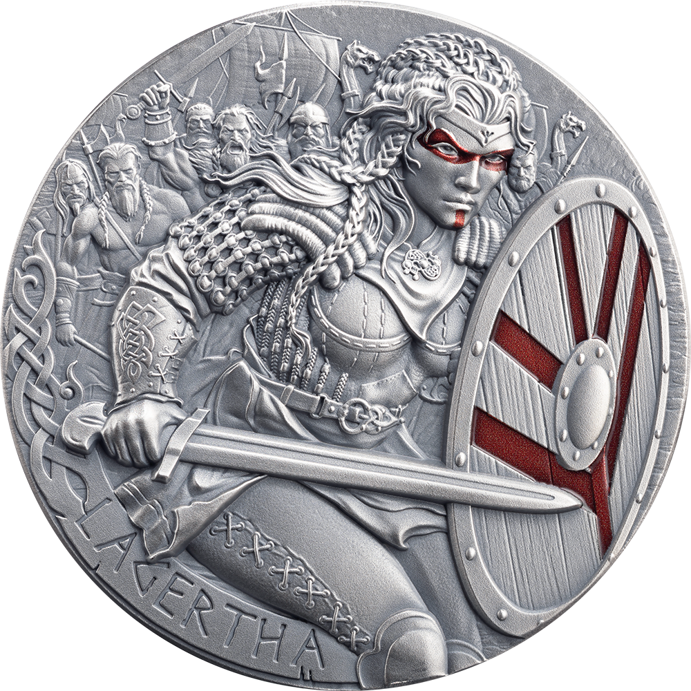 2026 Cameroon The Way to Valhalla - Lagertha 2 oz Silver Coin