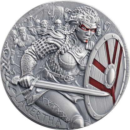 2026 Cameroon The Way to Valhalla - Lagertha 2 oz Silver Coin