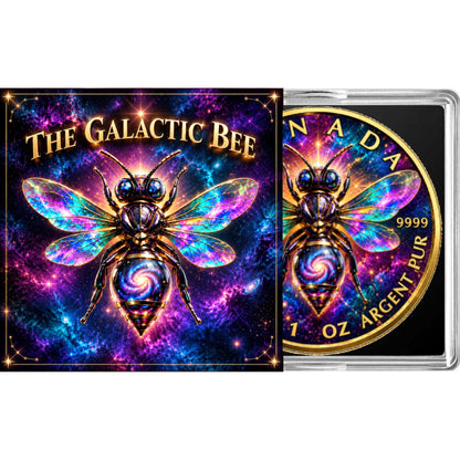 2026 Canada Maple Leaf Galactic Bee Edition 1 oz Silver Coin