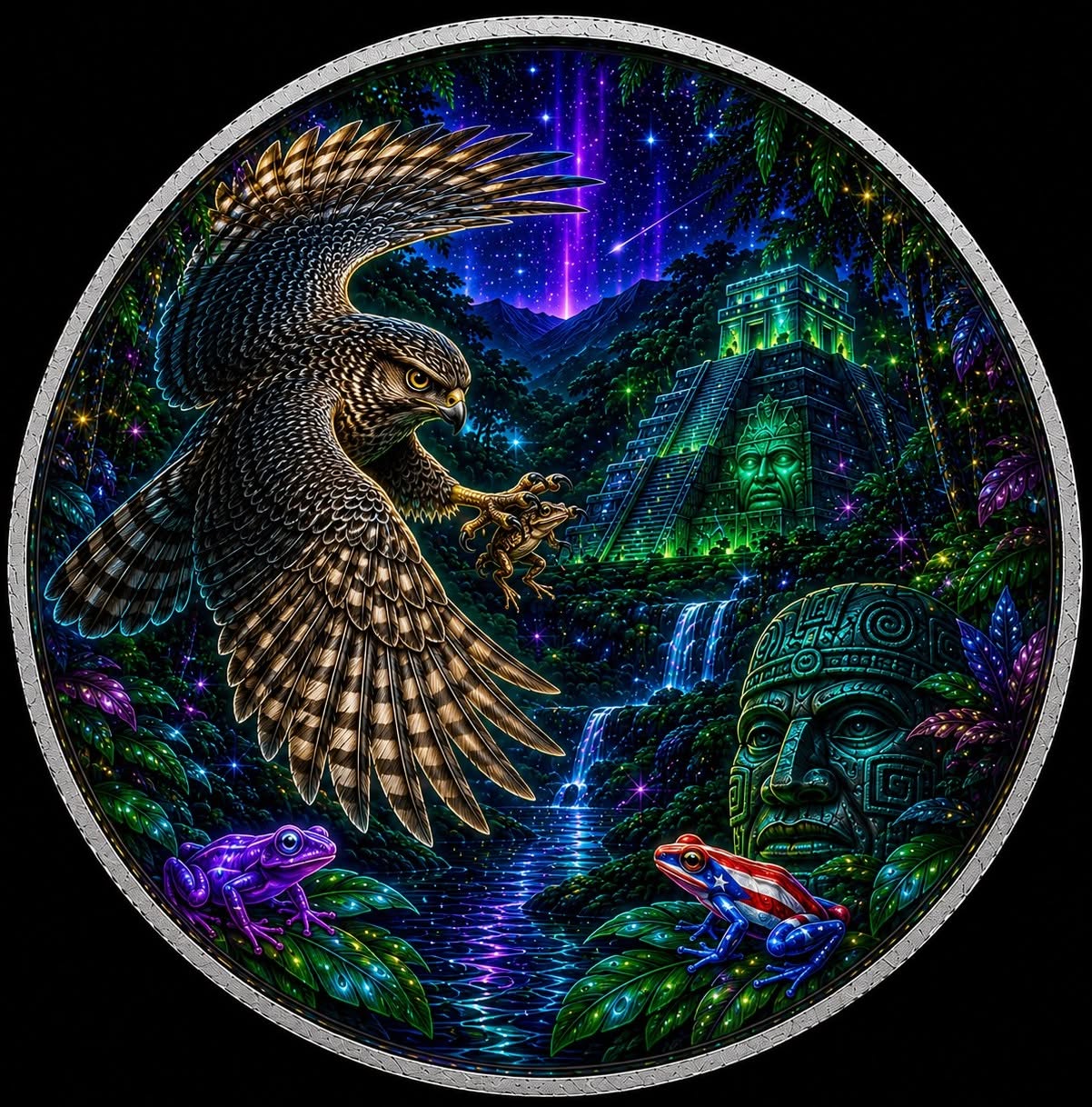 2026 U.S. Silver Eagle El Yunque Rainforest Edition 1 oz Silver Coin (06/16)