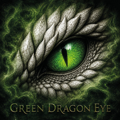 2026 Cameroon Emerald Dragon Eye 1 oz Silver Coin
