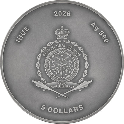 2026 Niue Harry Potter and the Order of the Phoenix 2 oz Silver Coin