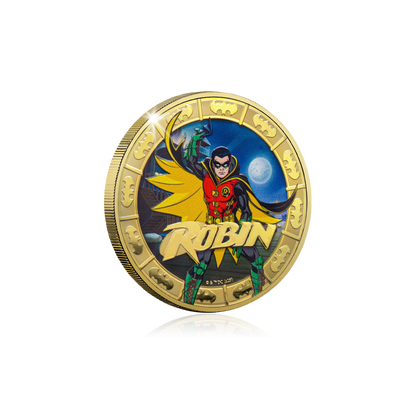 2025 Solomon Islands DC Robin Gold Plated 27.5g CN Coin in Card (07/13)
