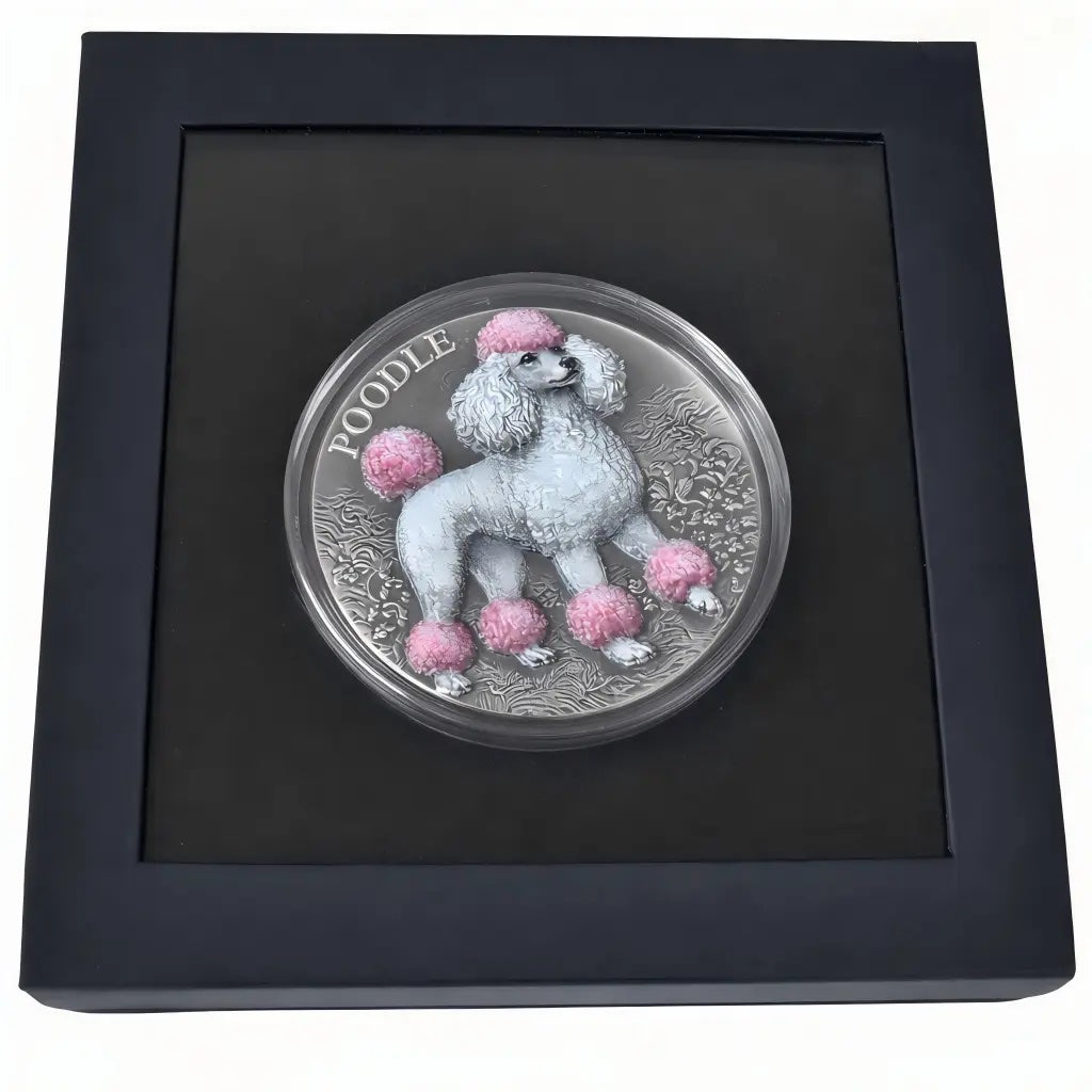 2026 Truth Guard World Canine Series - Poodle 2 oz Silver Coin