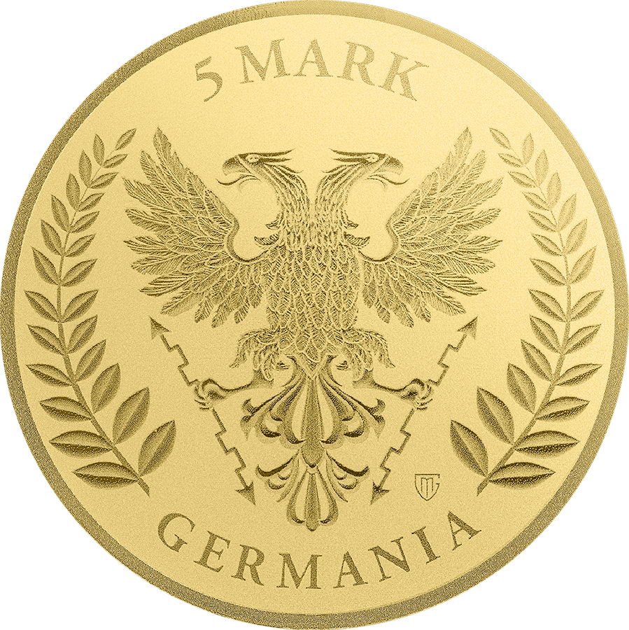 2026 Germania Lady Germania 1/200 oz Gold Round in Card (07/13)