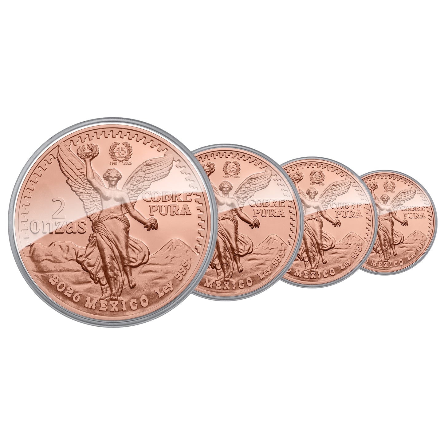 2026 Liberia Vintage Libertad 3.75 oz Fractional Copper Set (07/20)
