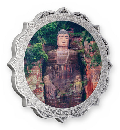 2026 Cameroon Leshan Buddha 1 oz Silver Coin (99 Mintage)