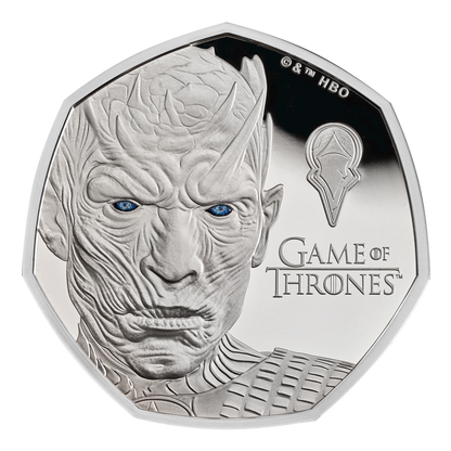 2026 Great Britain Game of Thrones Ice Proof Colorized 8g Silver Coin (07/11)
