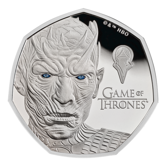 2026 Great Britain Game of Thrones Ice Proof Colorized 8g Silver Coin (07/11)