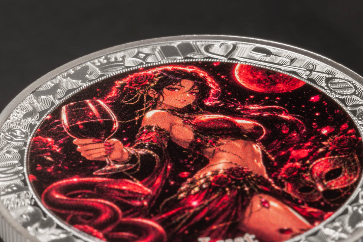 2026 Niue Seven Sins & Virtues - Lust 1 oz Silver Coin