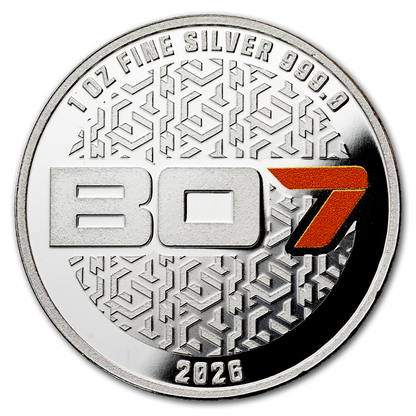 Estimate: PAMP Call of Duty Black Ops 7 1 oz Silver Round