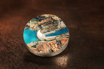 2026 Cook Islands Hoover Dam 2 oz Silver Coin