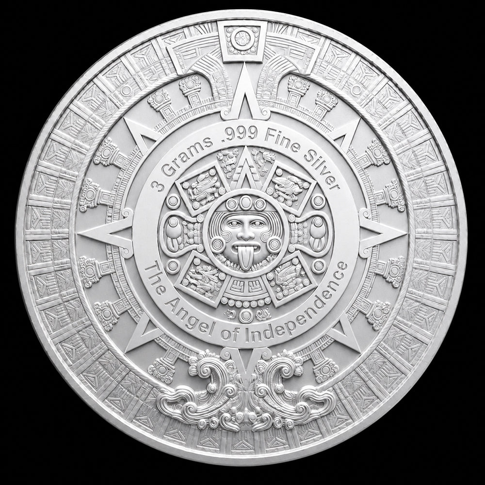 Aztec Culture Libertad 3g Silver Round (06/19)