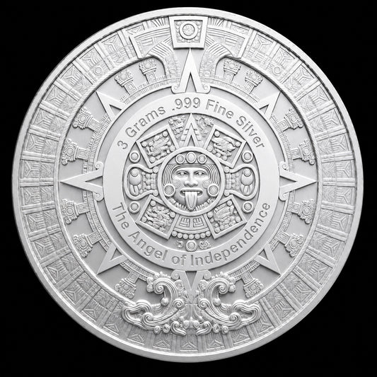 Aztec Culture Libertad 3g Silver Round (06/19)