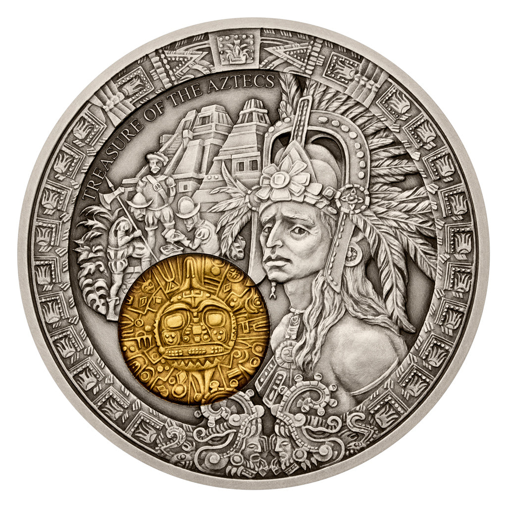 2026 Niue The Greatest Treasures - Aztecs 42.16g Silver Coin (07/30)