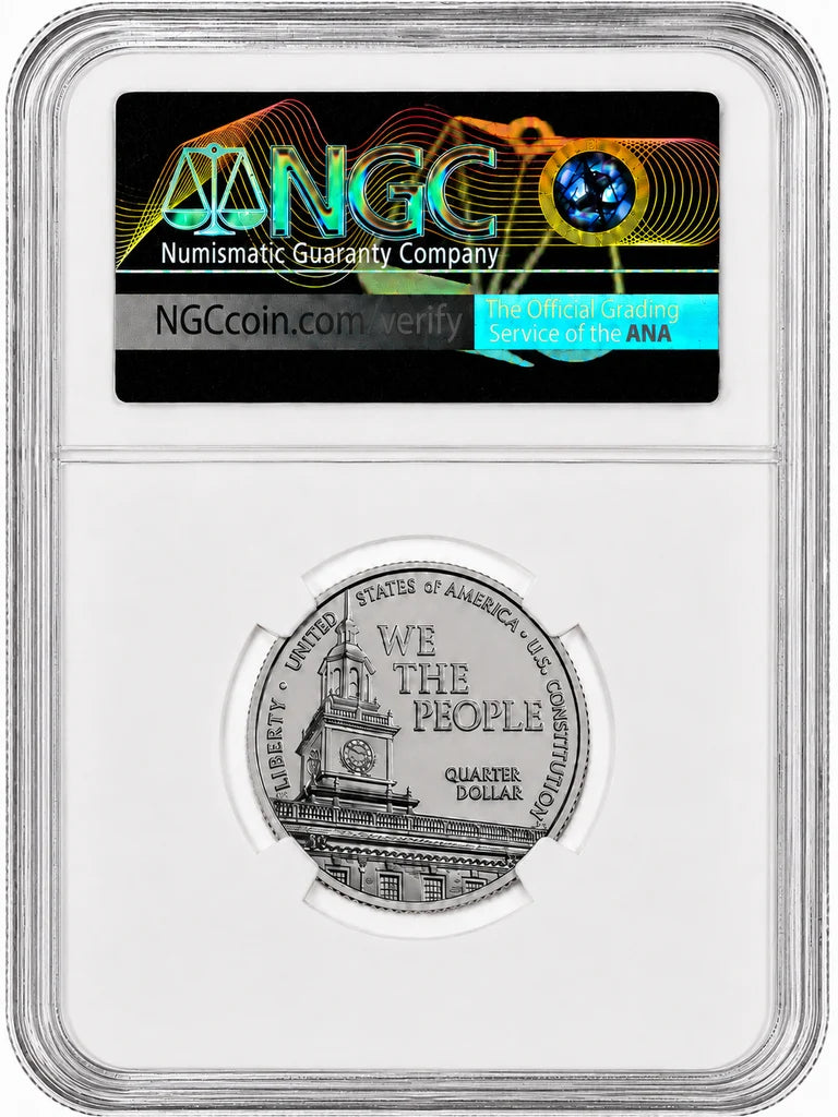 2026-P U.S. Constitution Quarter NGC Brilliant UNC Treasure Series