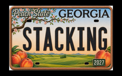 2027 MINNESOTA Stacking Across America License Plate Colorized 1 oz Copper Bar (Series 1) (07/07)