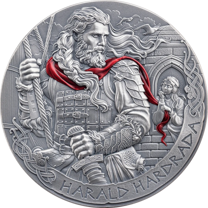 2026 Cameroon Way to Valhalla Harald Hadrada 2 oz Silver Coin
