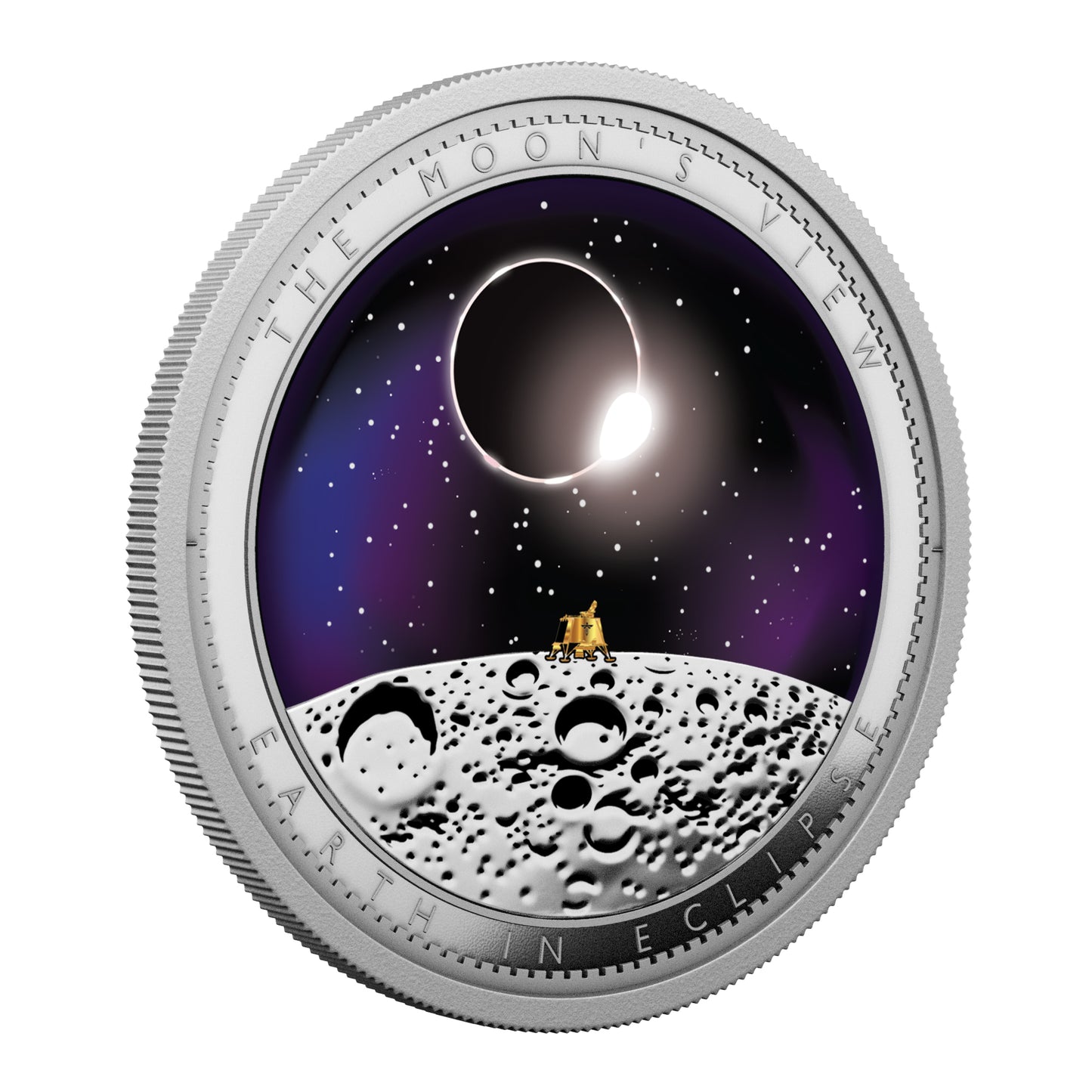 2026 Ascension Island Earth in Eclipse 1 oz Silver Coin (06/27)