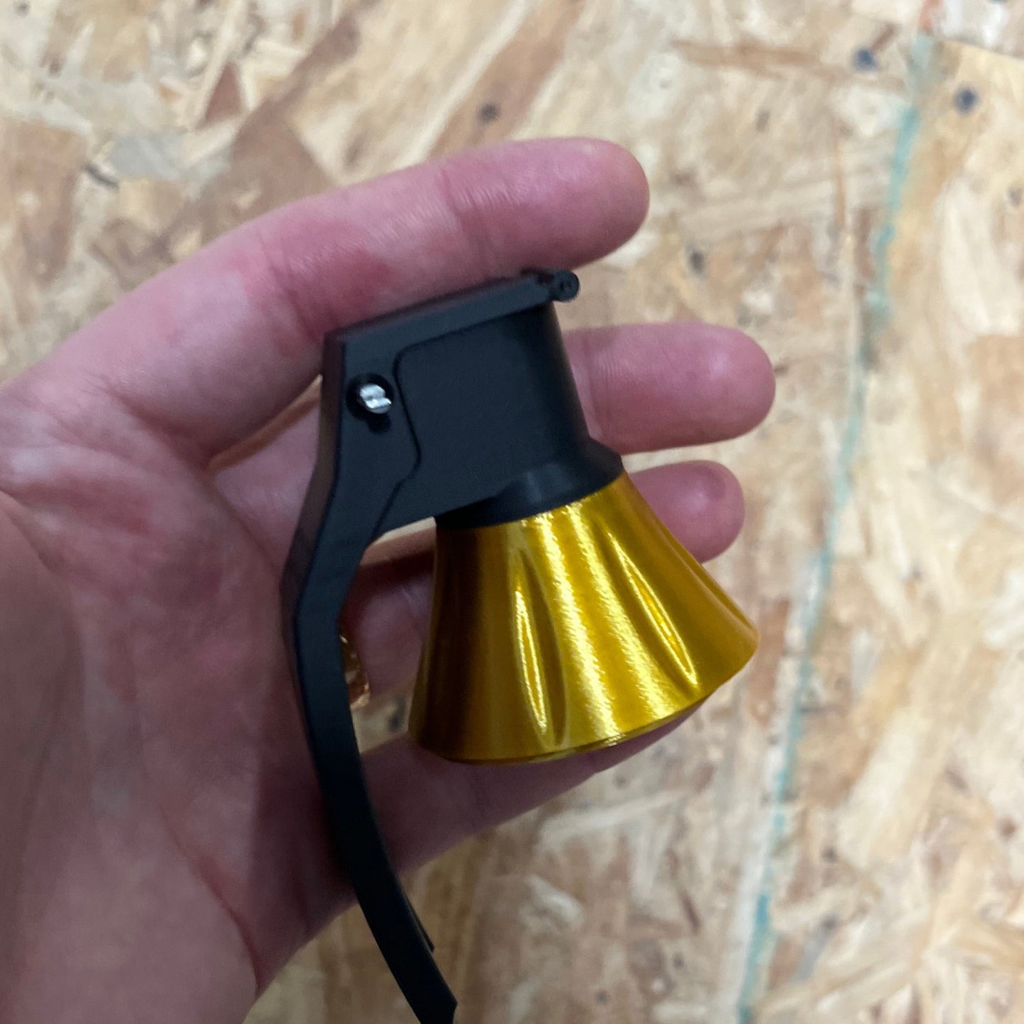 Pineapple Grenade- Holds anything you like! Gold/Black!