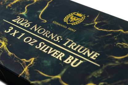 2026 Germania Norns Triune 3 x 1 oz Silver Coin Set (06/22)