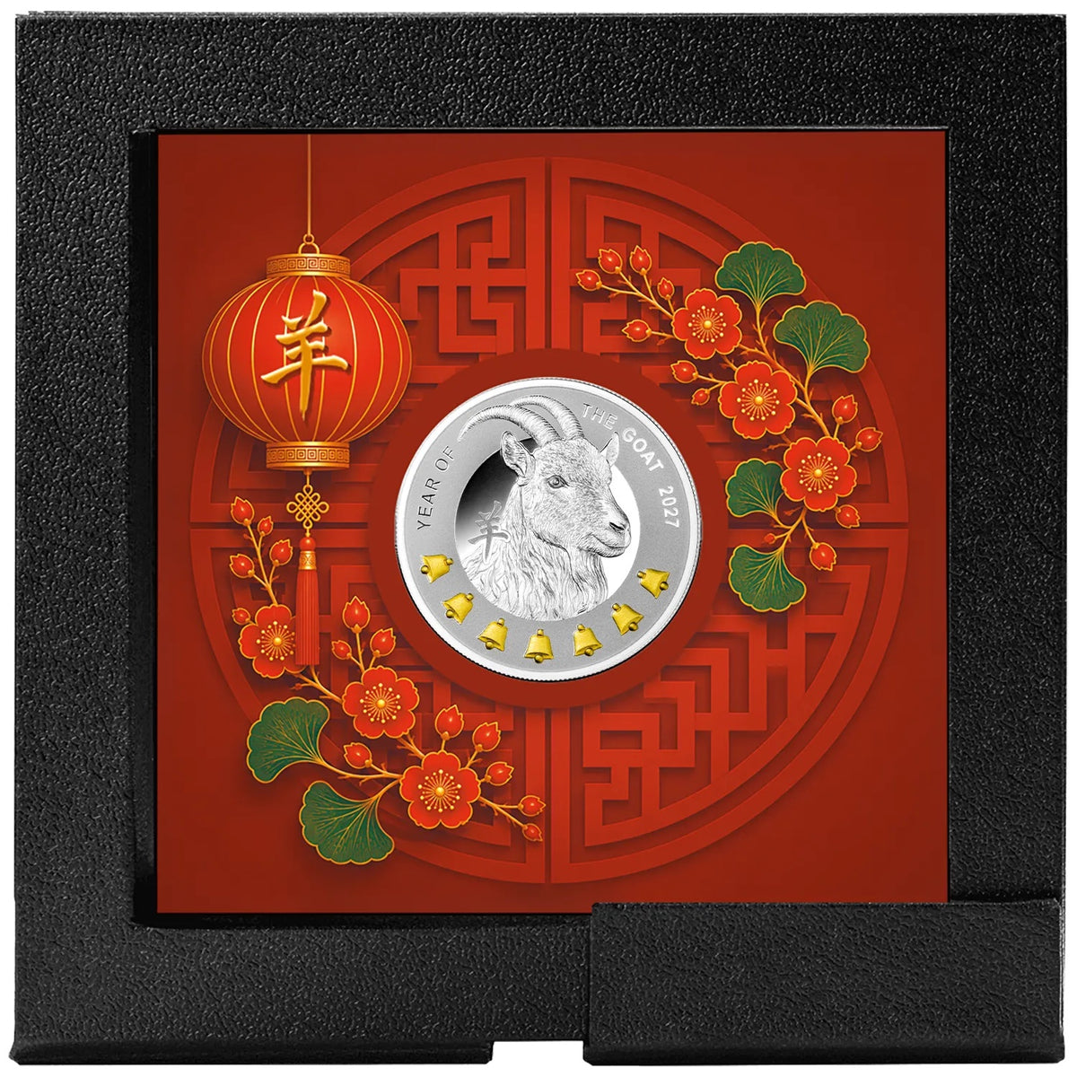 2027 Cameroon Year of the Goat 7 Elements 17.5g Silver Coin