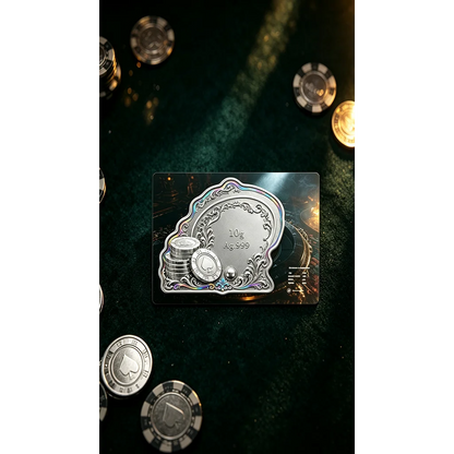 2026 Roulette Shaped 10g Silver in Card