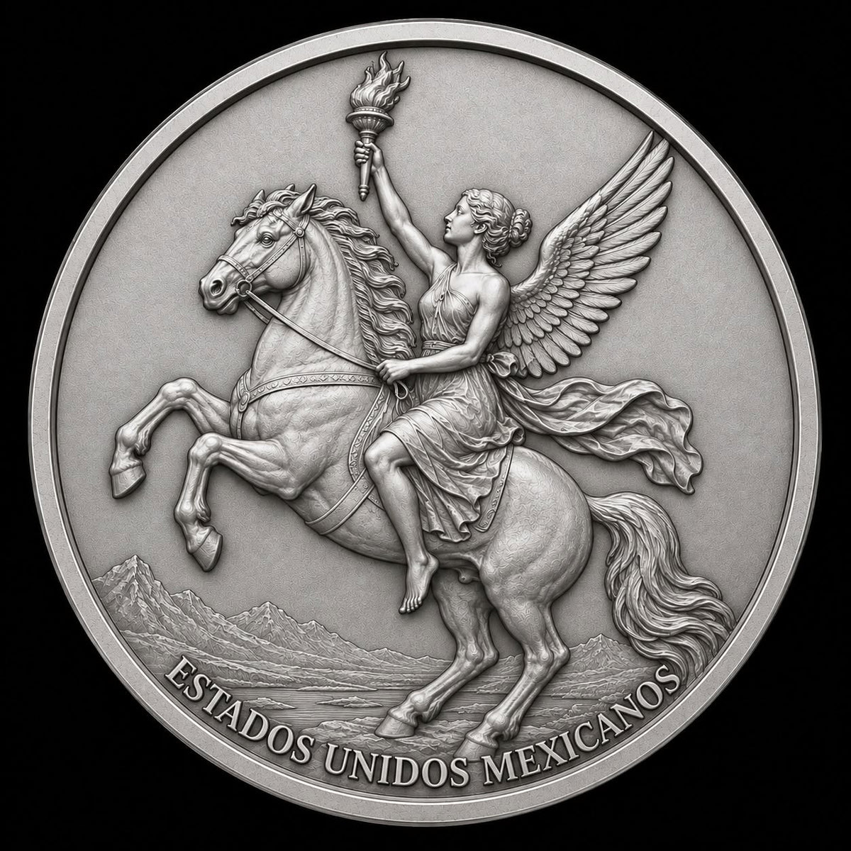 Mexico Caballito Libertad 3g Silver Medal