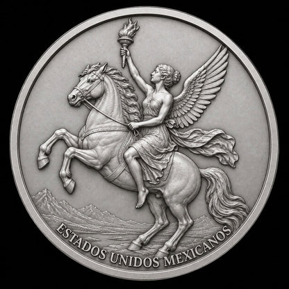 Mexico Caballito Libertad 3g Silver Medal