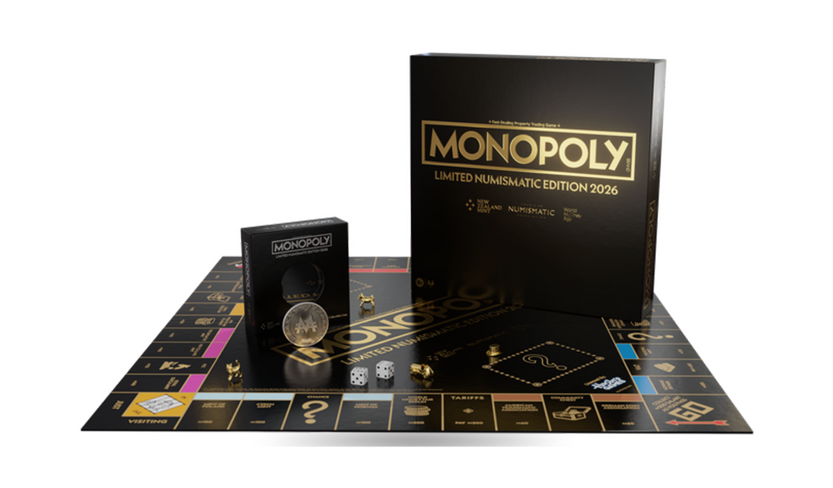 2026 Niue Monopoly 1 oz Silver Coin & Board Set