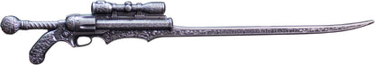 Estimate: 2026 Cameroon Steampunk Gunblade Shaped 2.5 oz Silver Coin (07/10)