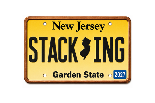 2027 Stacking Across America License Plate MISSISSIPPI Colorized 1 oz Copper Bar (Series 2)