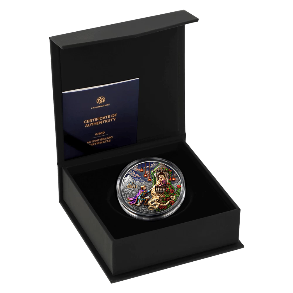 2026 Liberia Golden Story 2 oz Silver Coin (08/07)