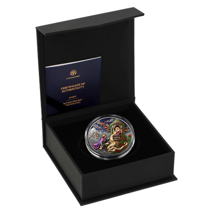 2026 Liberia Golden Story 2 oz Silver Coin (08/07)